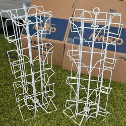 Two 4tiers Postcard display spinner