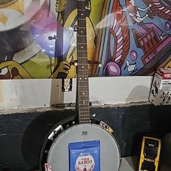 Washburn 5 String Banjo( Repaired)