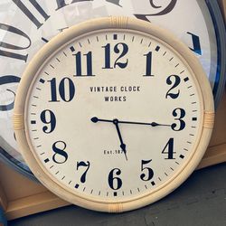 Rustic Clock 22” Diameter