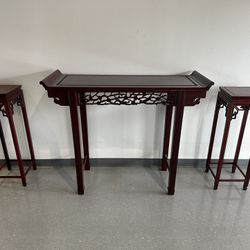 Asian Alter Table And Display Table (stand)