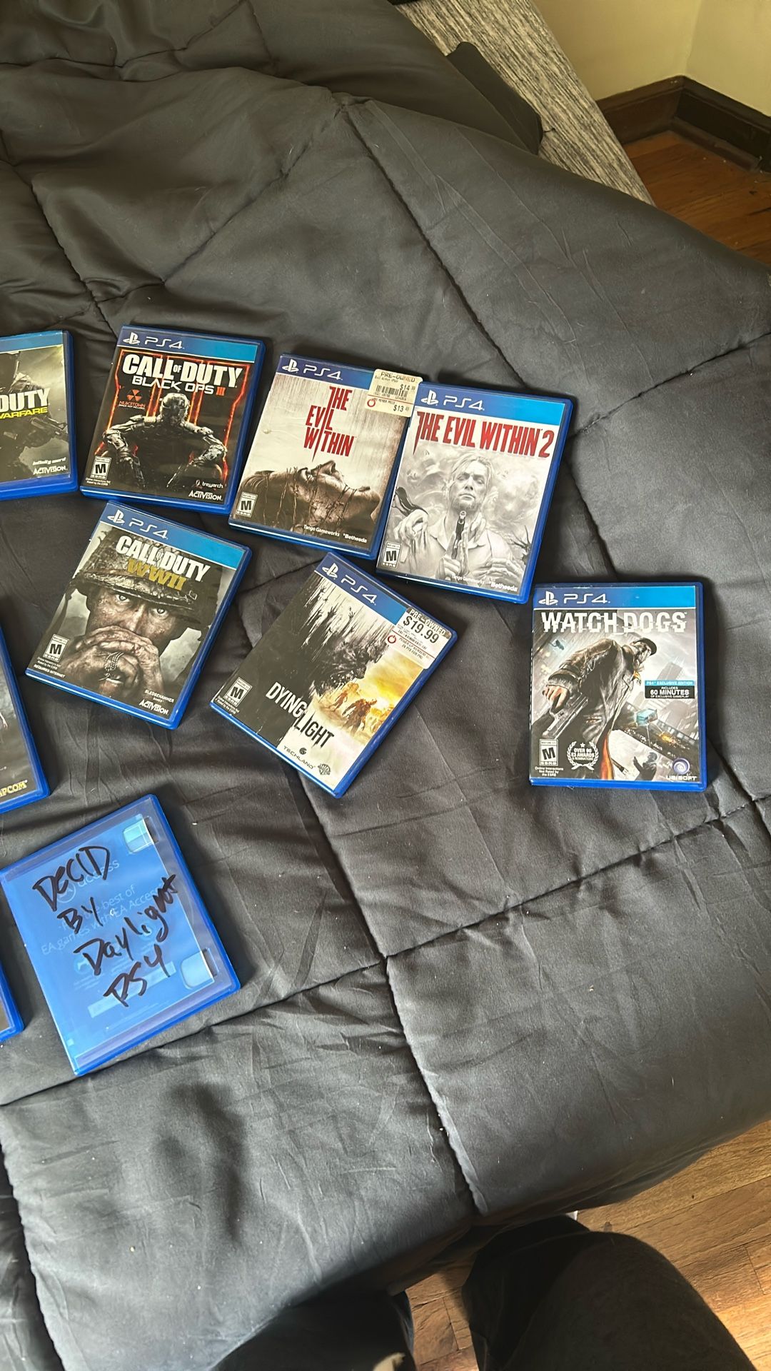 PS4 games DISC