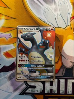 Hidden Fates shiny Charizard GX