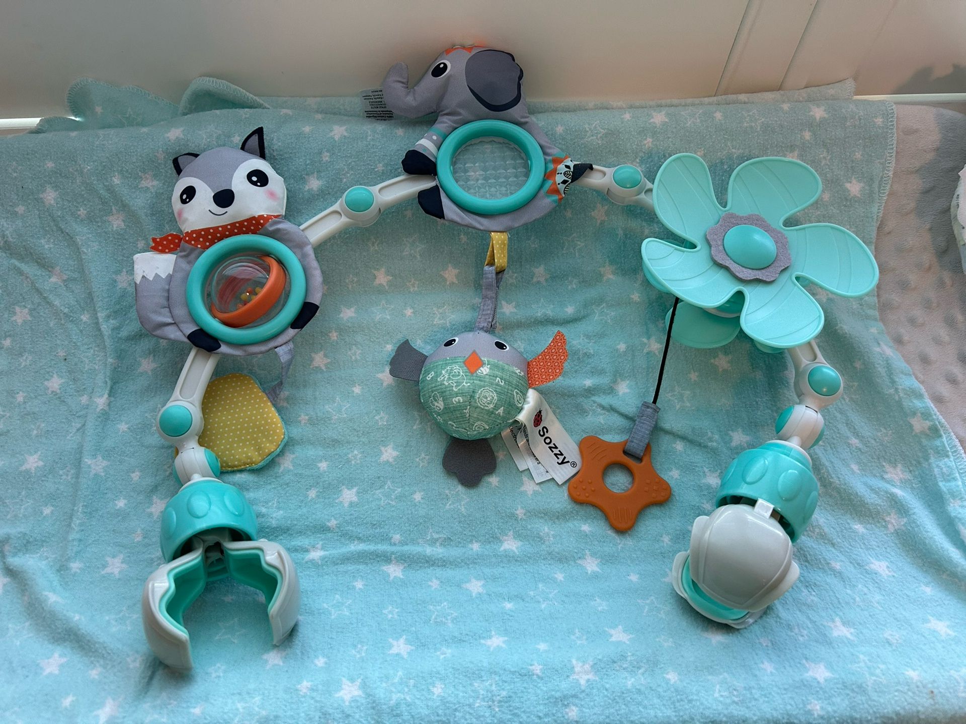Clip On Stroller Toy For Baby