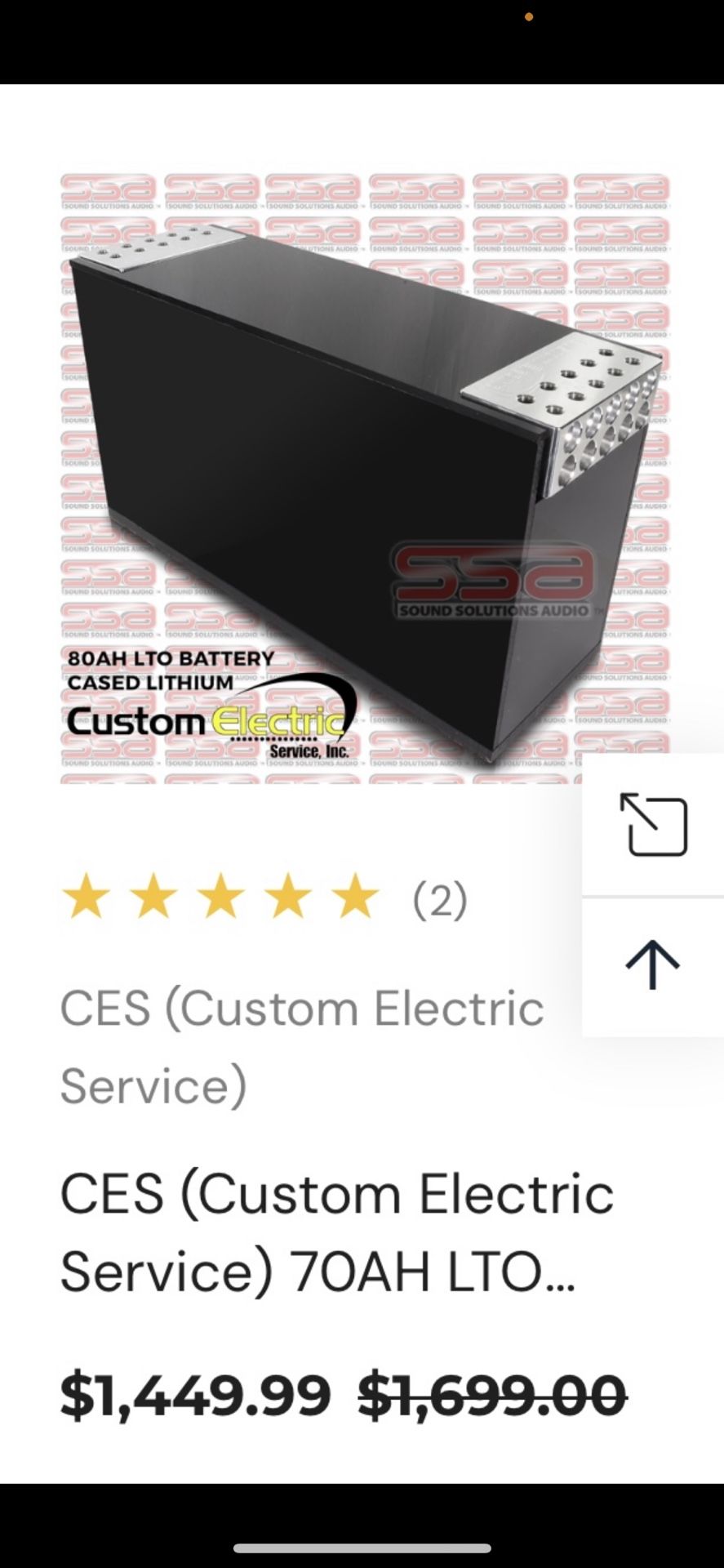 Lithium Battery 80ah