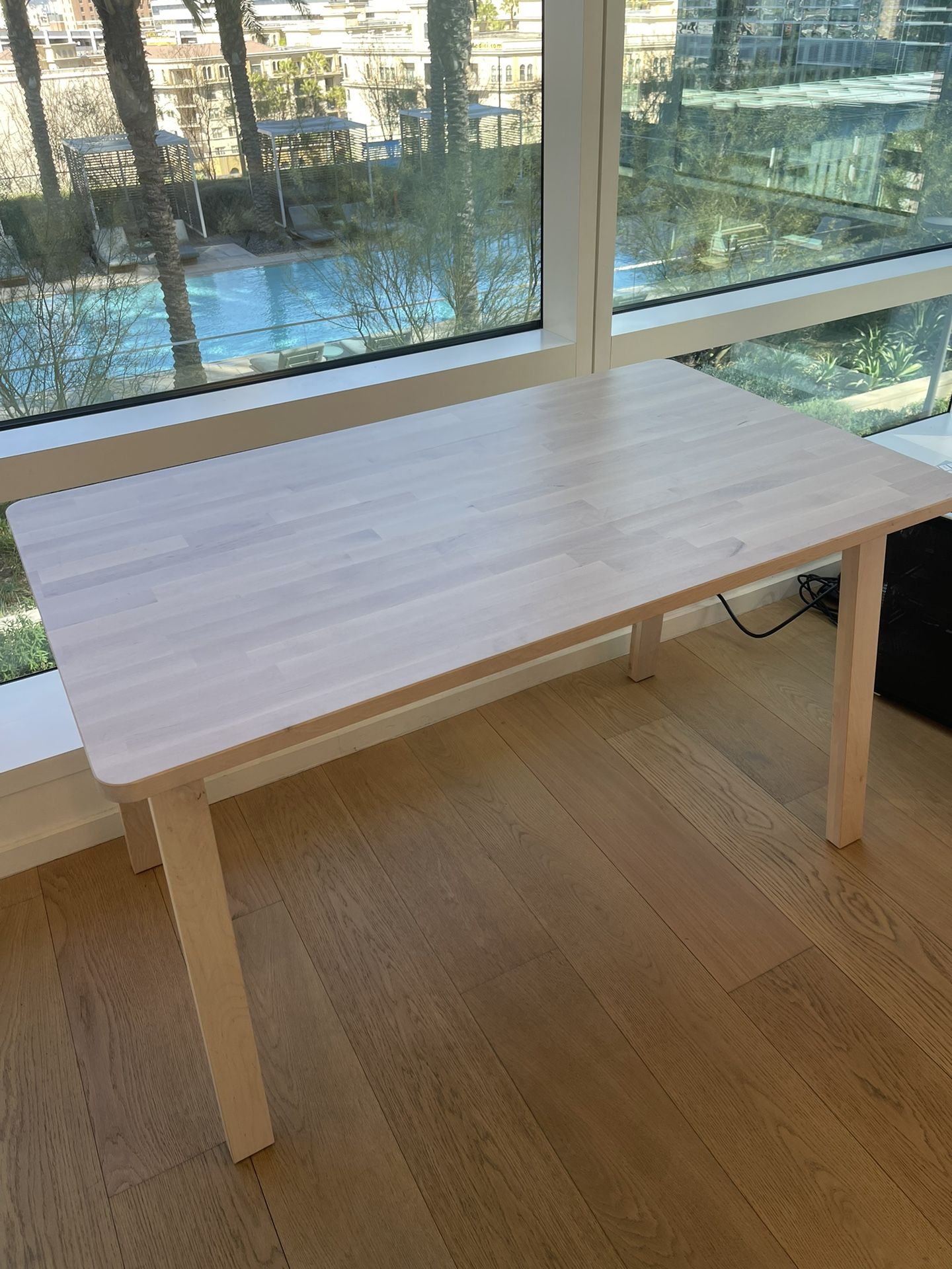 IKEA NORRÃ…KER Table, birch