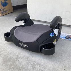 (NEW) $22 Kids Graco (TurboBooster 2.0) Backless Booster Car Seat, Ages 4-10 yr, Weight 40-100 lbs 