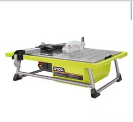 4.8 -Amps 7 in. Blade Corded Tabletop Wet Tile Saw