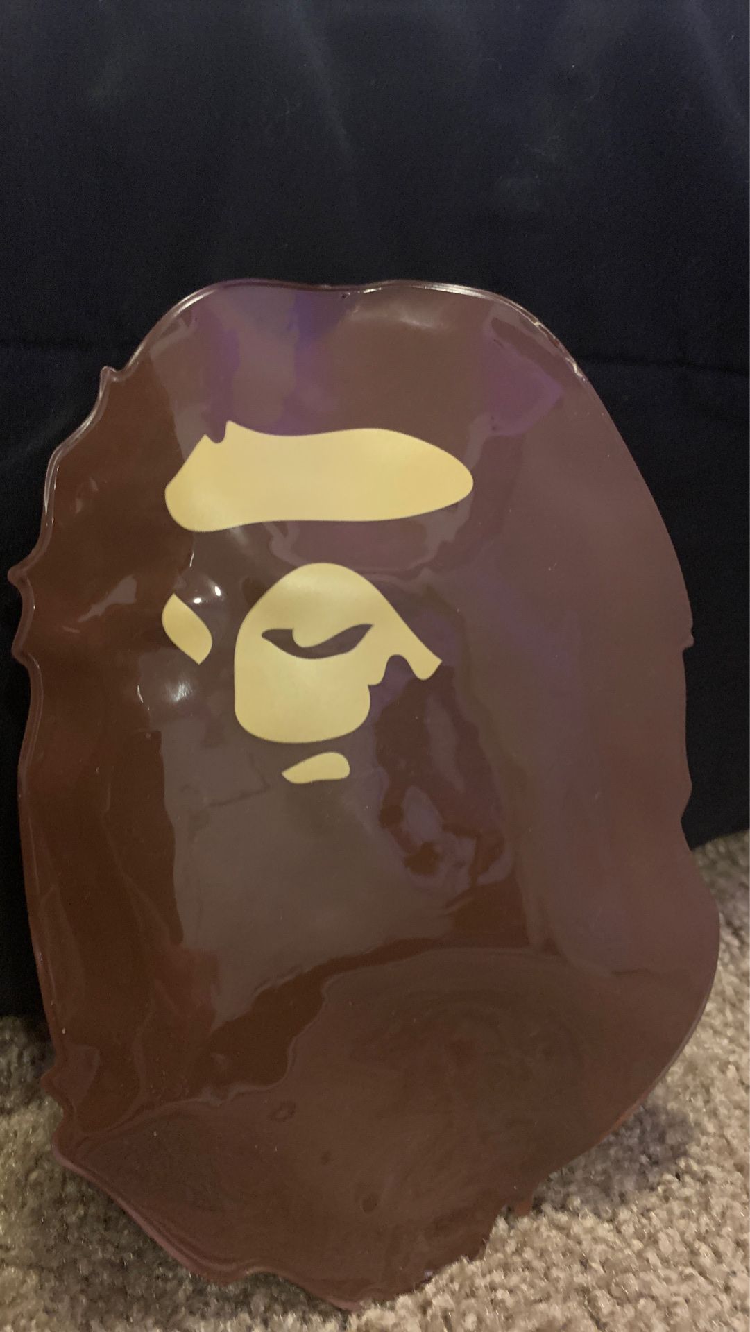 BAPE Full 1st Camo Mask Yellow