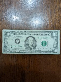 100 Dollar Bill Circulated Series 1969C