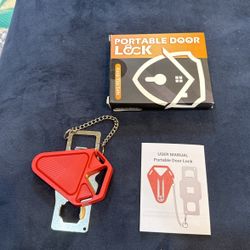Portable door lock