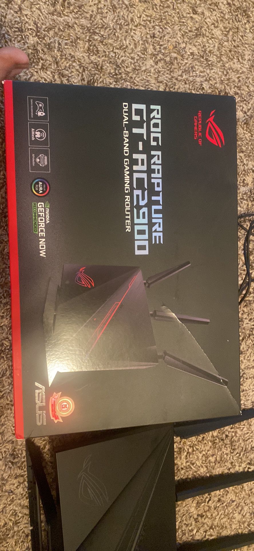 ROG Rapture GT-AC2900 Dual Band Gaming Router