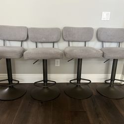 Set of 4 Bar Stools.  
