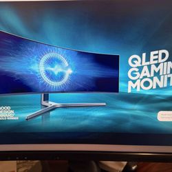 49” Samsung QLED Gaming Monitor 120hz