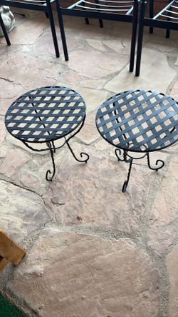 Tables or plant Stands $15.00 each