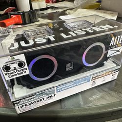 Altec Lansing- LifeJacket Jolt Bluetooth Speaker- Black-IMW580L