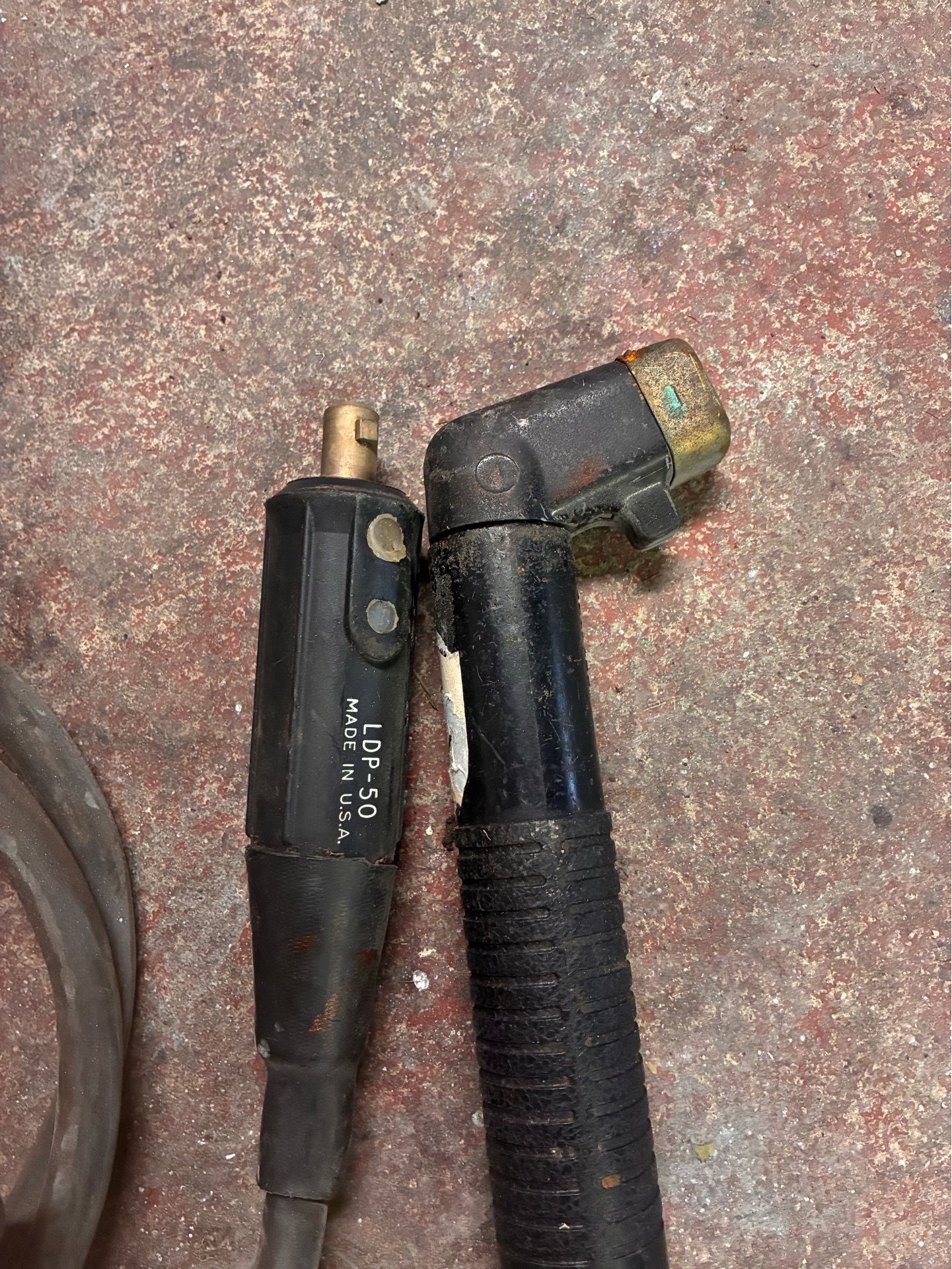 Bernard Shortstub electrode holder,