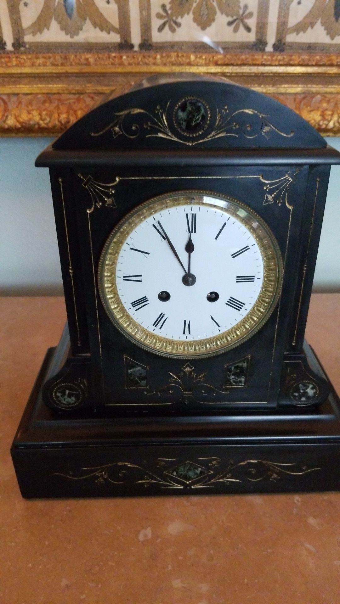 Antique Marble Clock !