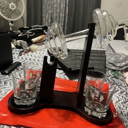 Liquor Decanter Barbell Shape