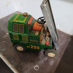 Vintage Fork Lift Toy