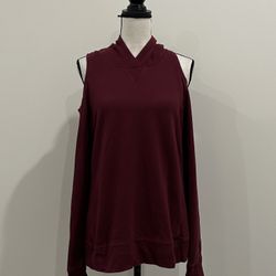 Calia Cold Shoulder Hoodie 