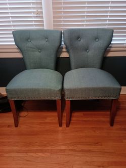 Pair of accent/side chairs