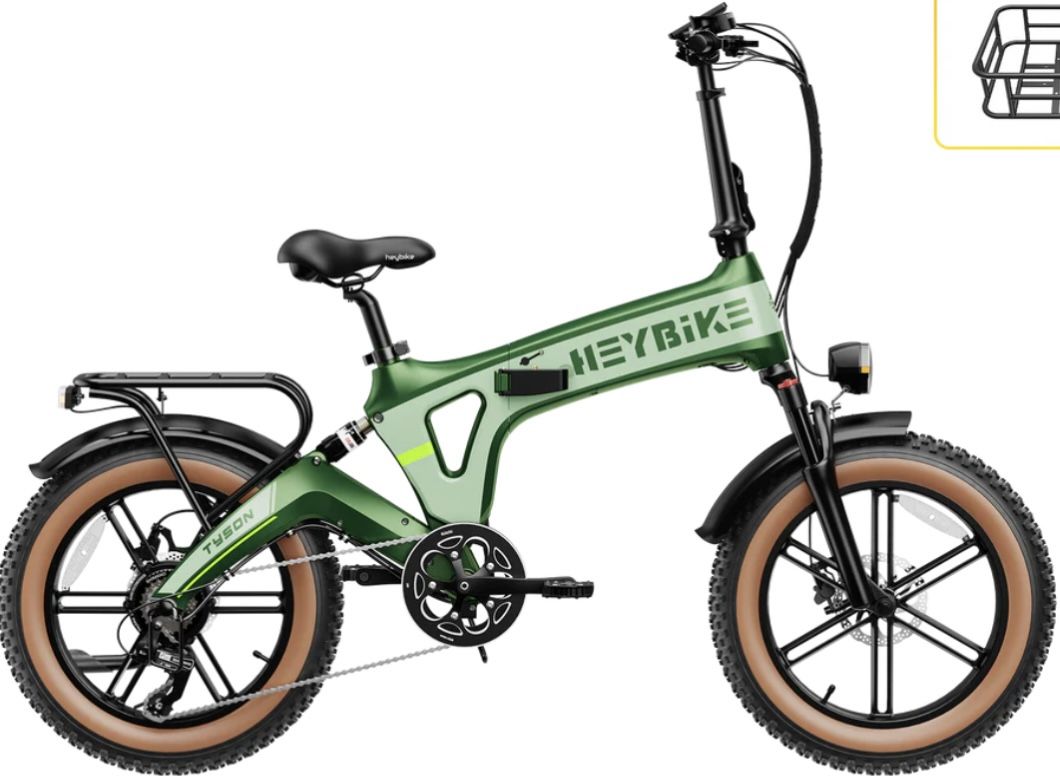 Heybike Tyson Foldable Electric Bicycle 28MPh