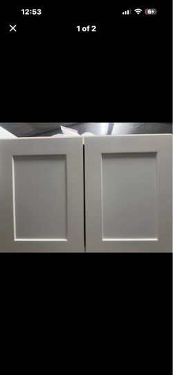 White Shaker Wall Cabinet