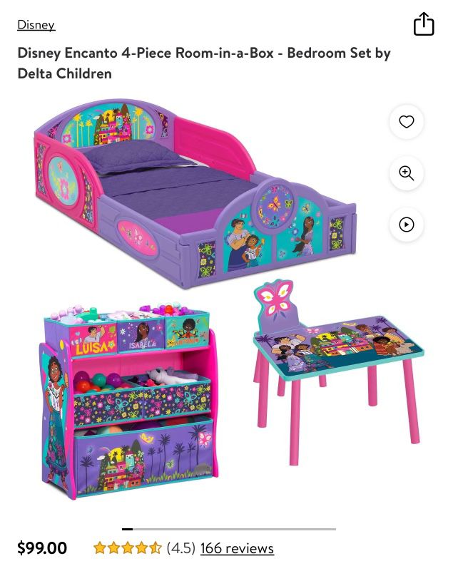 Encanto Toddler Bed Set 