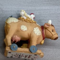 NIB CHERISHED TEDDIES COW THATS WHAT FRIENDS ARE FOR 1994 ENESCO P HILLMAN 