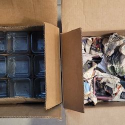 Qty 65 Square Glass Candle Holders, Wedding, Party, Gift, Event, Centerpiece, Table, Crafting