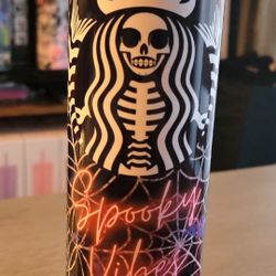 Spooky Vibes 20oz Skinny Tumbler