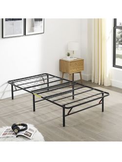 Twin Metal Frame With Mattress