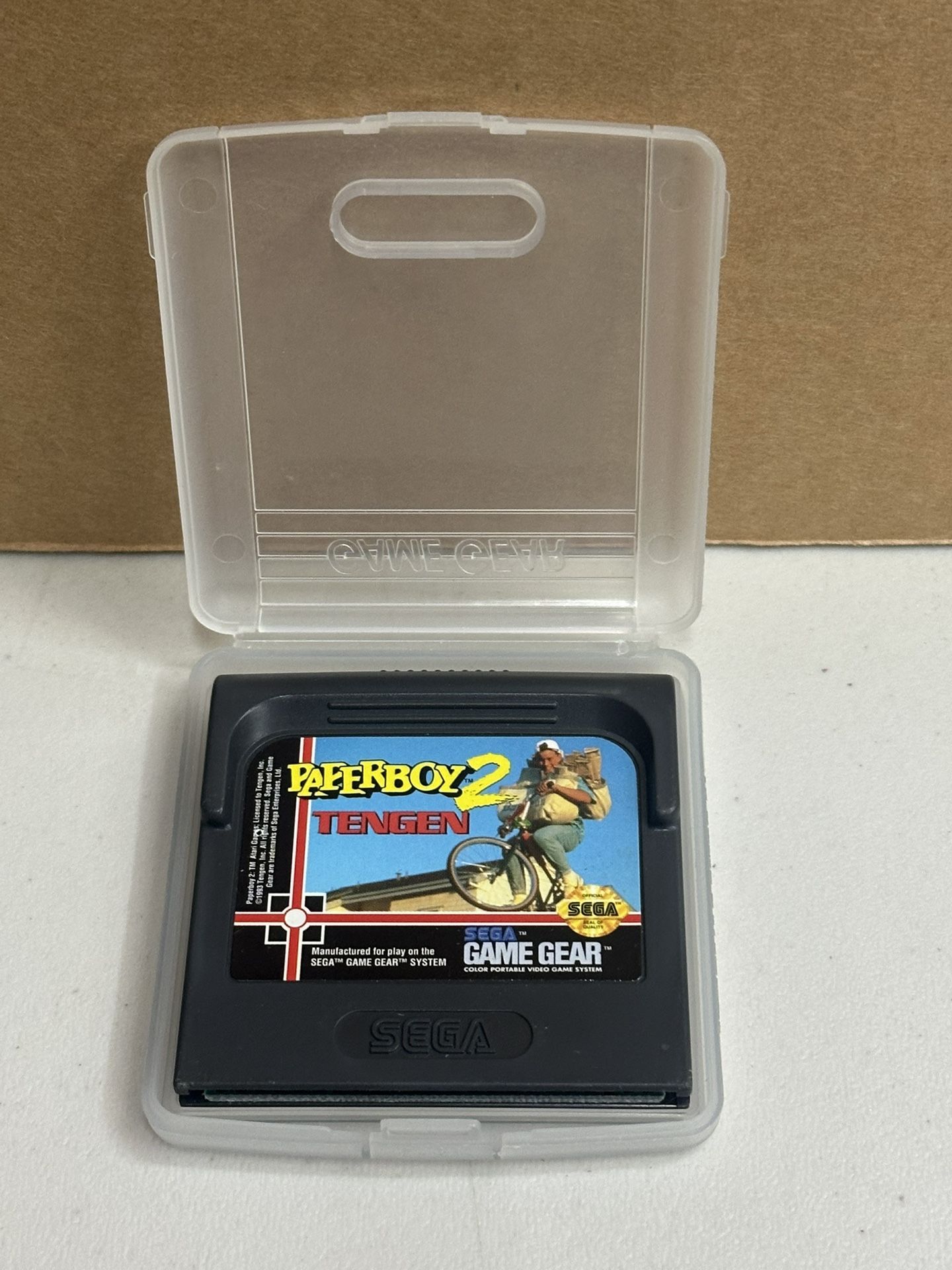 Paperboy 2 for Sega Game Gear GG Cart Great Shape