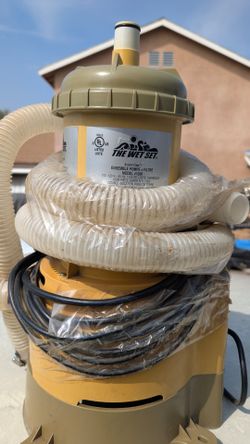 The Wet Set Pool Pump #108r