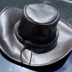 Leather Hat Brand New