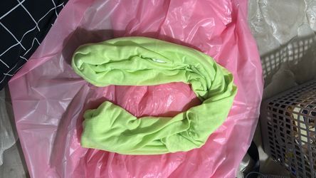 One piece all around Lime Green Scarf