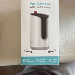 Pet Camera With Treat Video, Tossing & Microphone 