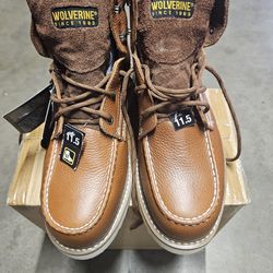 Men's Wolverine Steel Toe Work Boot