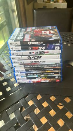 Ps5 Games New Never Used