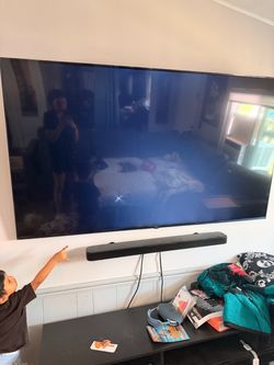 Free (broken) 75” Samsung tv