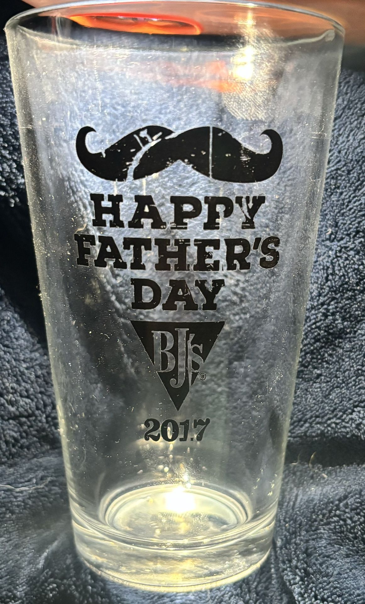 BJ’s “Happy Fathers Day” 2017 16oz Glass