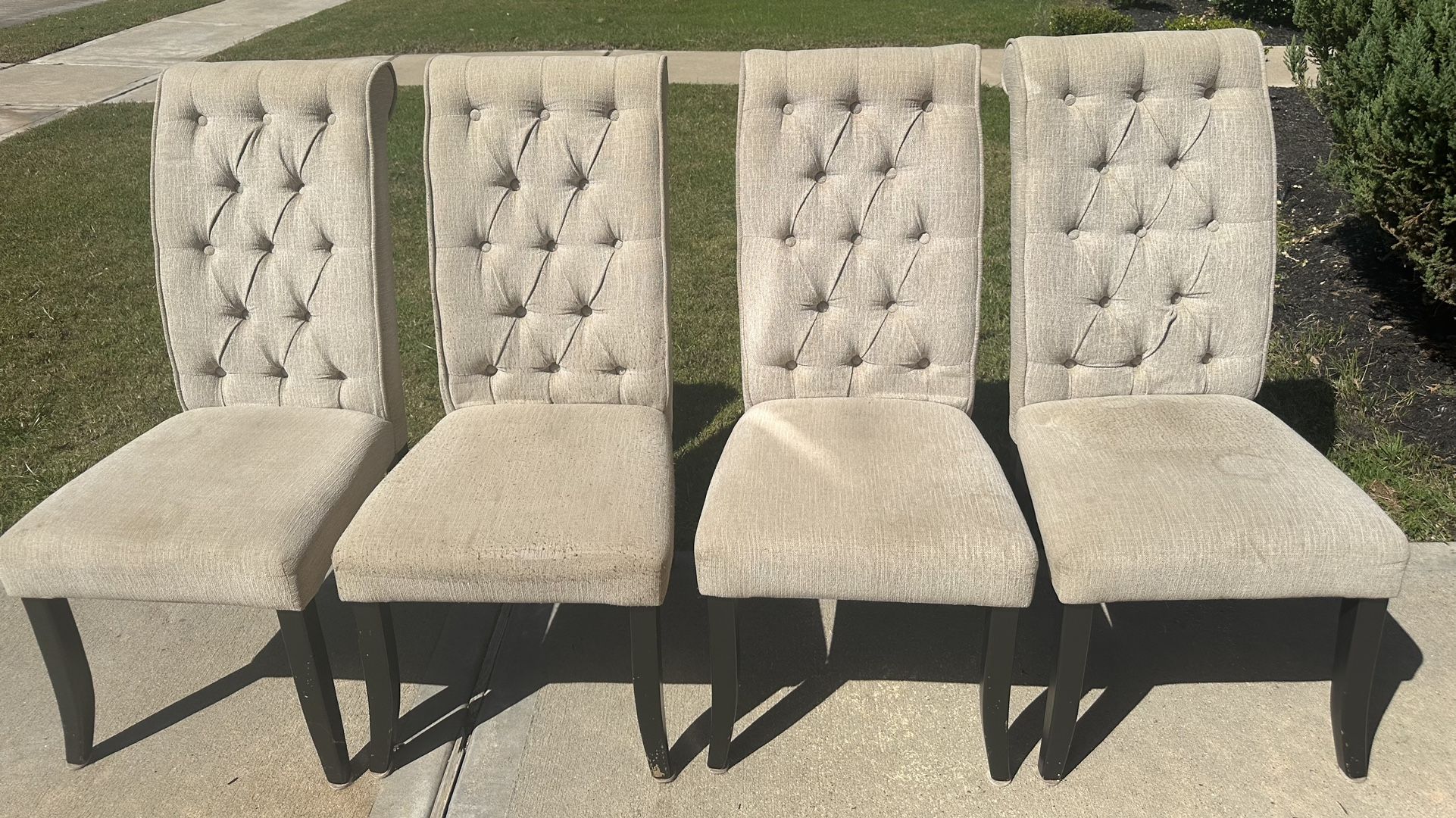 Set of 4 Dining / Kitchen Chairs 
