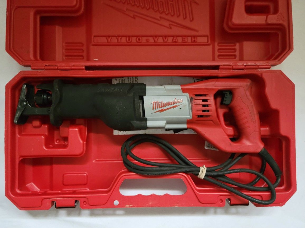 Milwaukee 12amp Sawzall 