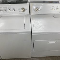 Kenmore Set Washer And Dryer Gas Good Condition We Delivery