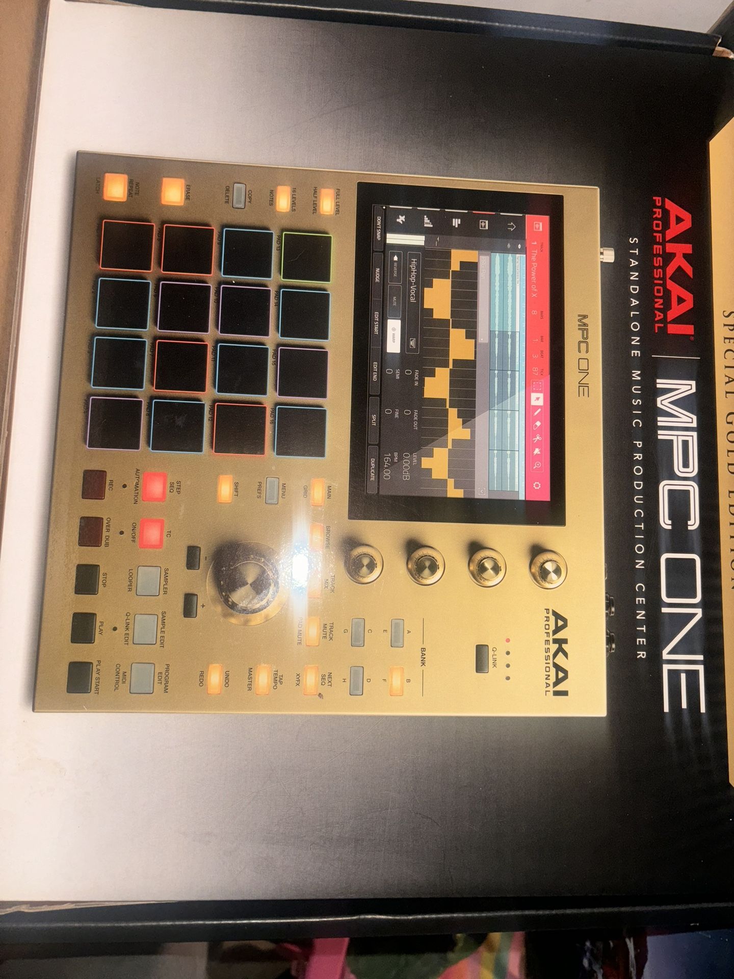 Akai MPC One (Gold Edition) Full Standalone Beat Making Workstation