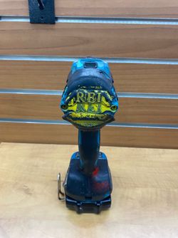 Makita 18V Cordless Drill Driver, likely model XFD12Z,
