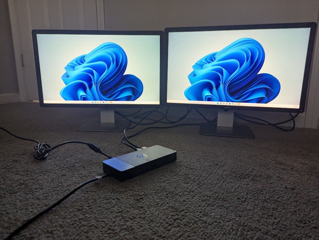 Work from home kit! Docking Stations And Monitors!