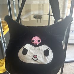 Sanrio Kuromi Fuzzy Bag