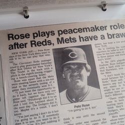 Pete Rose Scrap Book