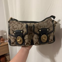 Coach Legacy Brown Signature